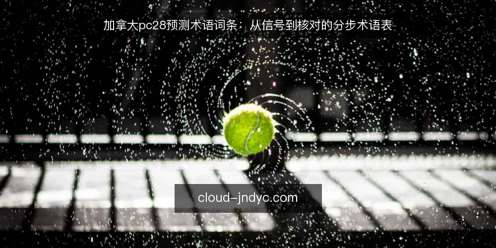 加拿大pc28预测术语词条:从信号到核对的分步术语表 — 先备好术语表与记录工具 配图